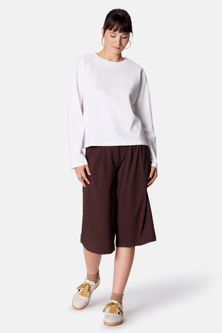 Top (lange mouwen) wit - Clouds of Fashion