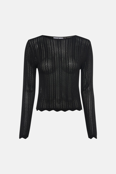 T-shirt à manches longues - noir