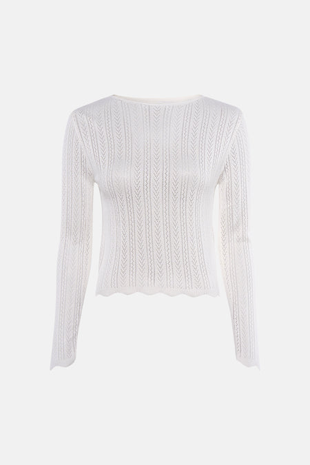 T-shirt à manches longues - blanc