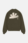 Sweater O-hals - groen