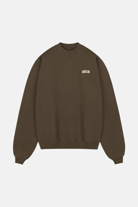 Sweat col O vert - BASELAB