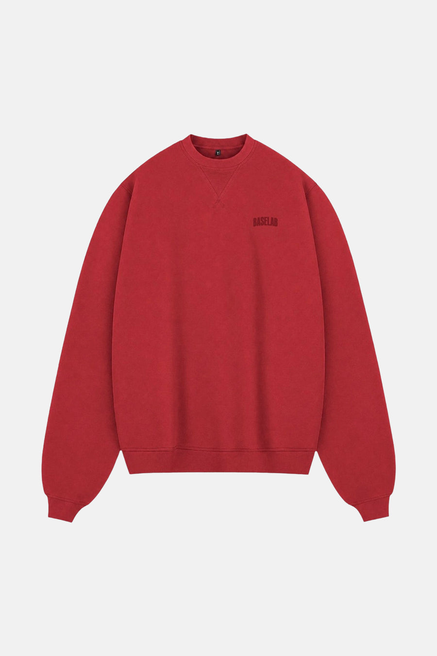 Sweater O-hals - rood
