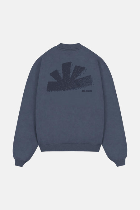 Sweat col O bleu - BASELAB