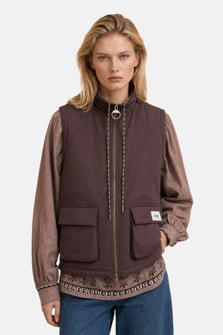 Bodywarmer brun - ADORE