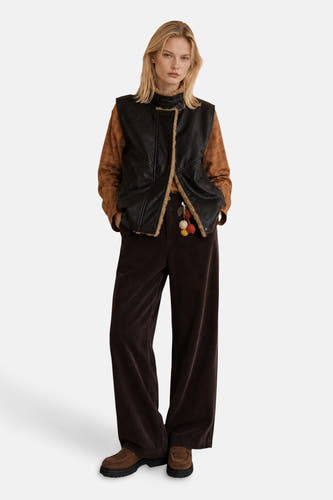 Veste sans manches - brun