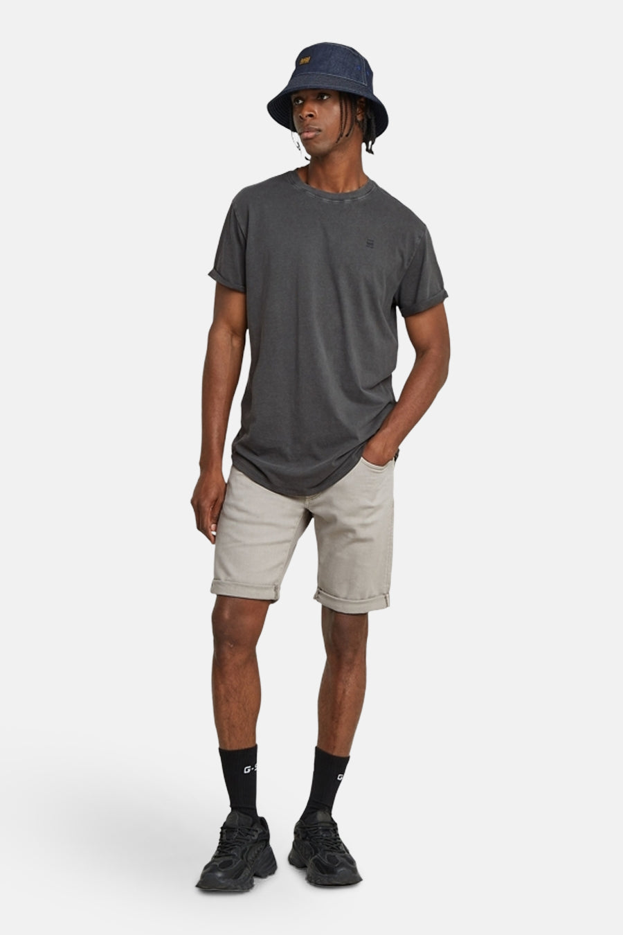 Jeansshort mid grey denim - G-Star RAW - G-Star RAW