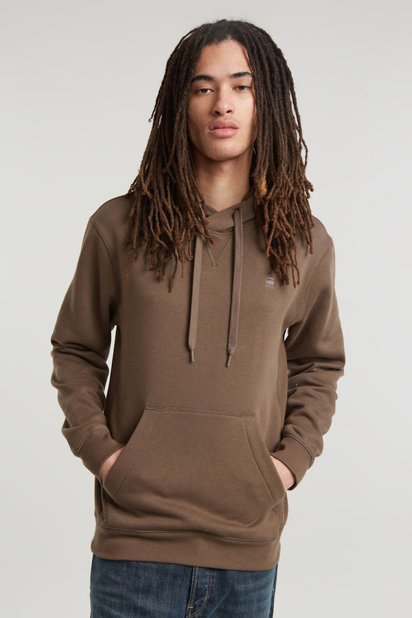 Sweater met kap Bruin - G-Star RAW