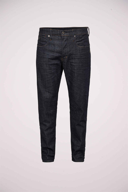 Jean &agrave; coupe carrot - bleu