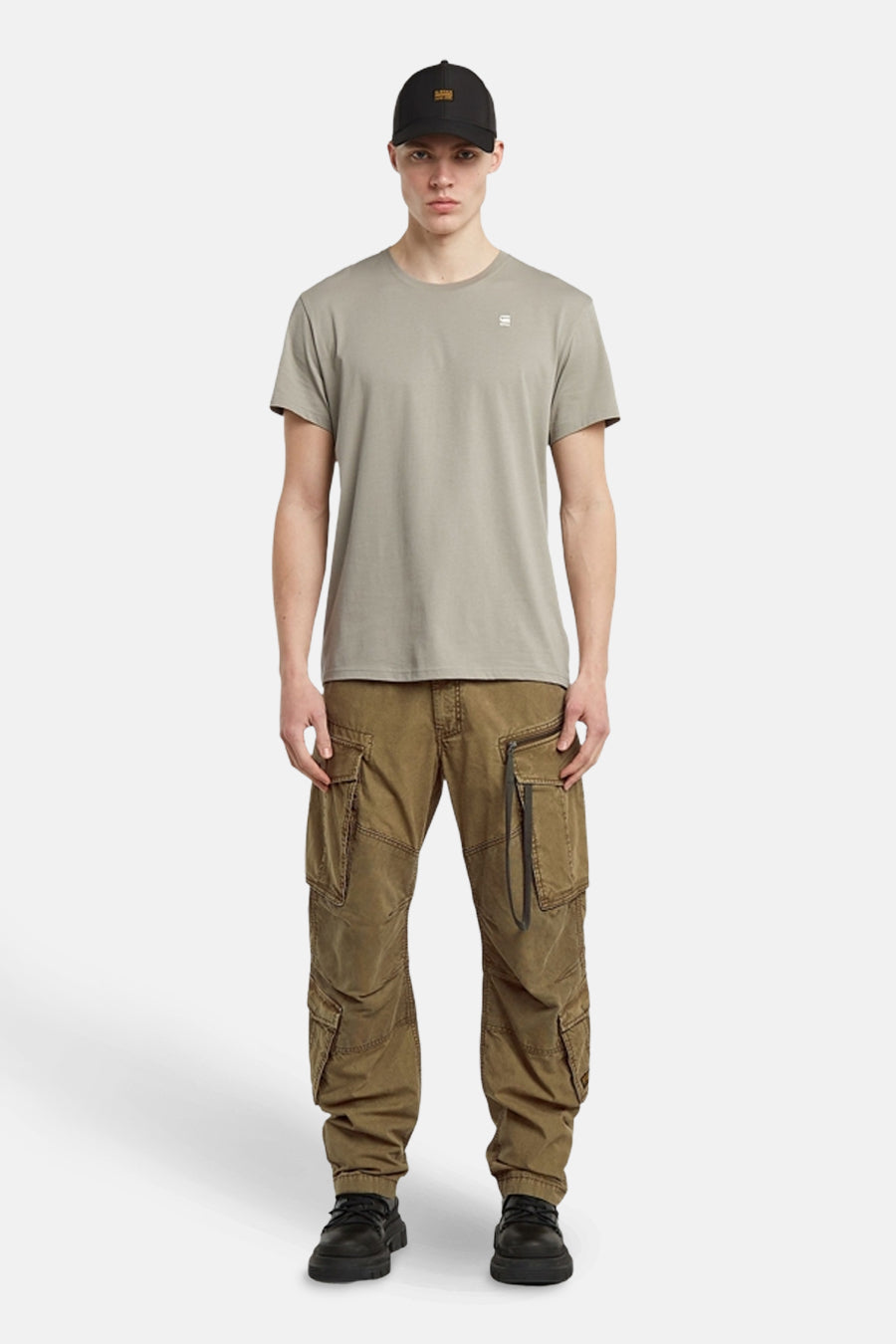 T-shirt met korte mouwen - Grijs - G-Star RAW