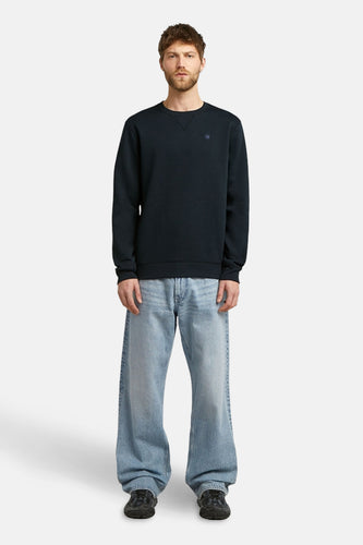 Sweat col O bleu - G-Star RAW