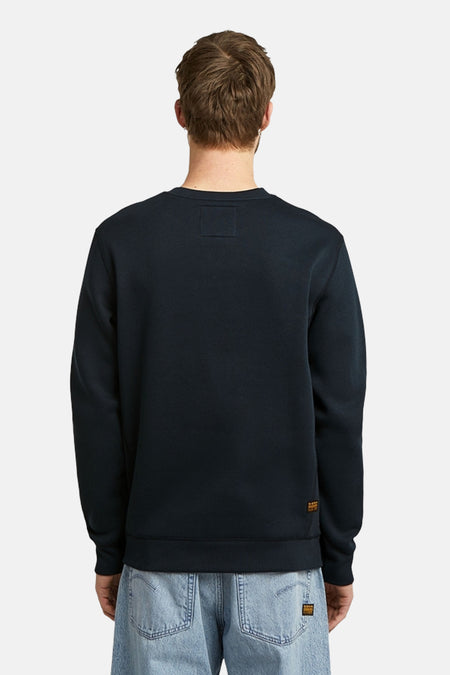 Sweater met ronde hals blauw - G-Star RAW