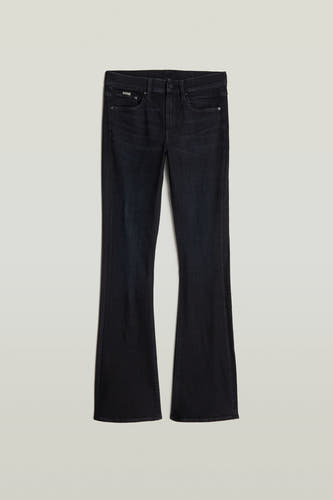 Zwarte flared jeans van G-Star RAW, met een klassieke tailleband en subtiele details.
