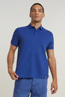 Polo met korte mouwen - blauw
