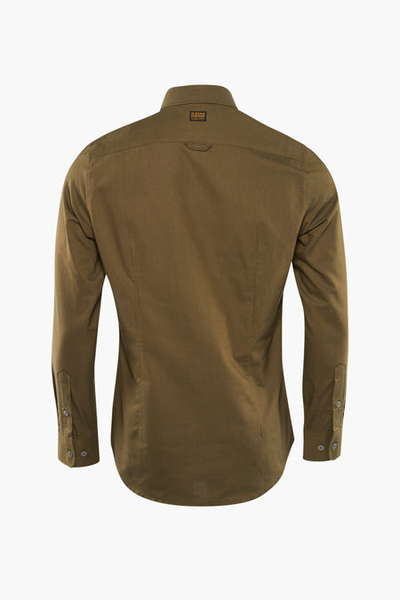 Chemise &agrave; manches longues - vert