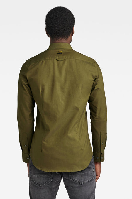 Hemd met lange mouwen - groen
