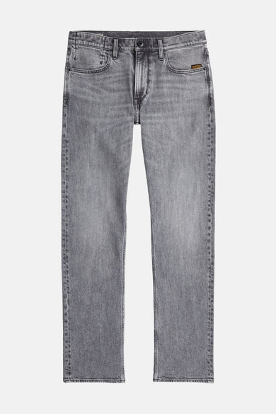 Grijze straight jeans van G-Star RAW, met subtiele wassing.

