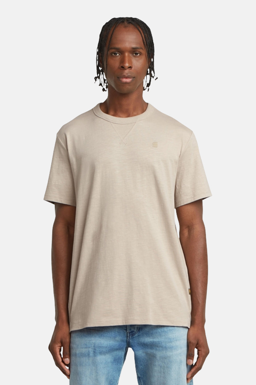 T-shirt met korte mouwen - ecru - G-Star RAW