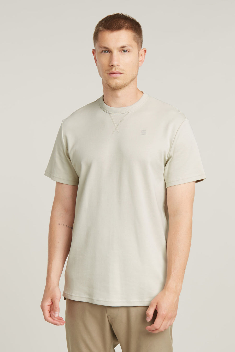 T-shirt met korte mouwen - ecru - G-Star RAW