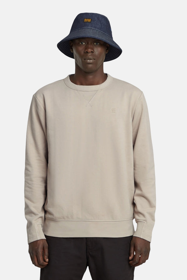Sweater met ronde hals Beige - G-Star RAW