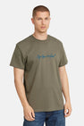 T-shirt met korte mouwen - Kaki
