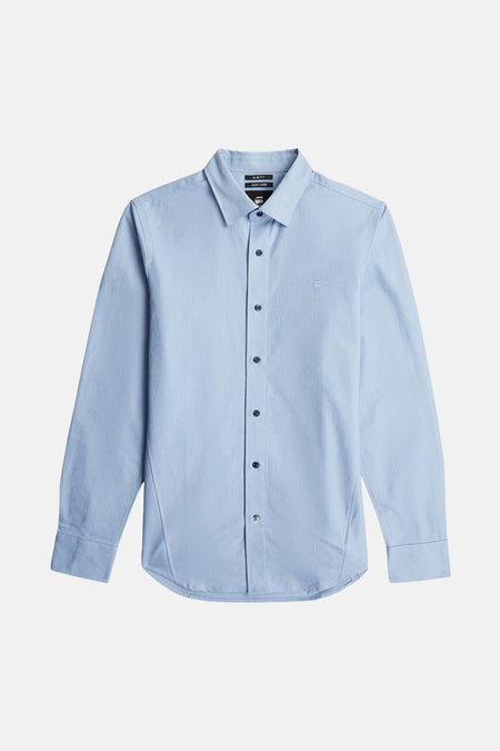 Hemd met lange mouwen - blauw