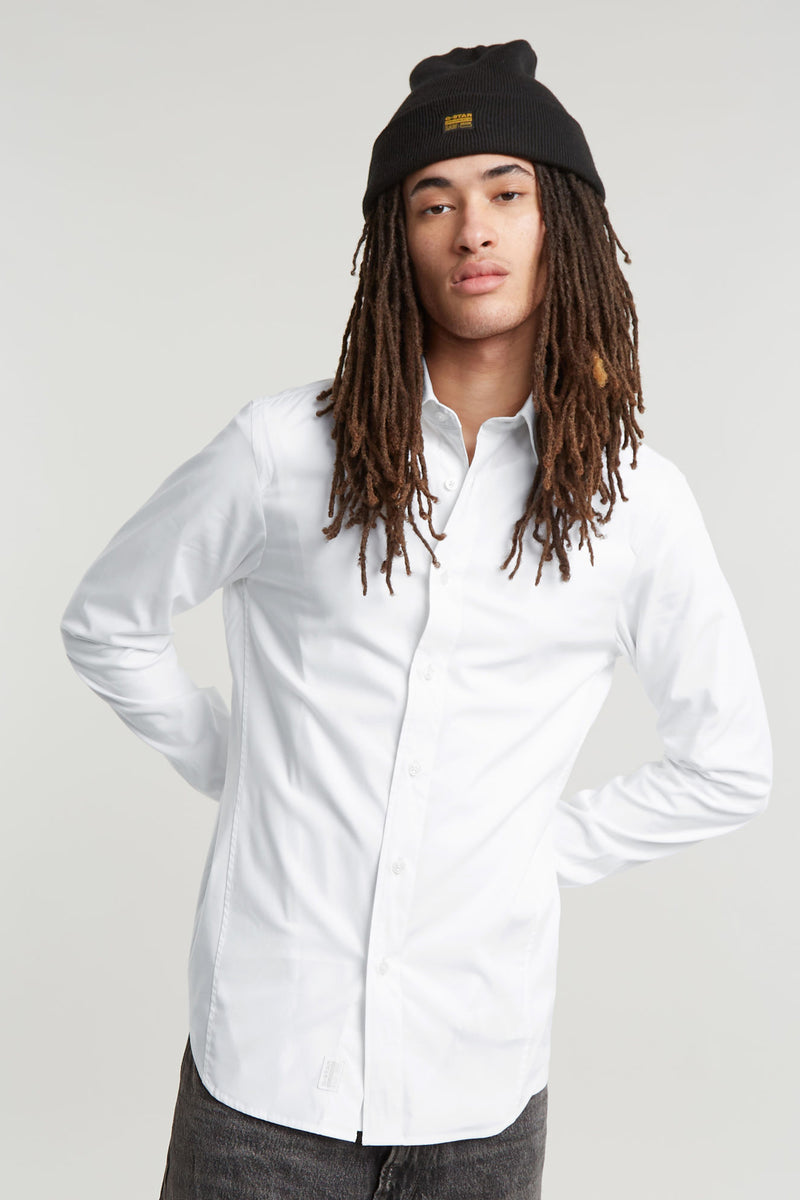 Hemd (lange mouwen) Wit - G-Star RAW