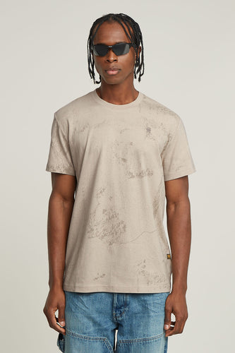 T-shirt met korte mouwen - beige