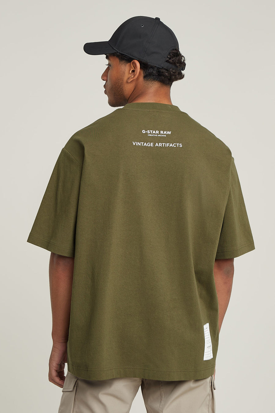 T-shirt met korte mouwen - Kaki - G-Star RAW