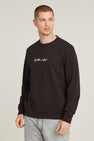 Sweater met ronde hals Zwart - G-Star RAW