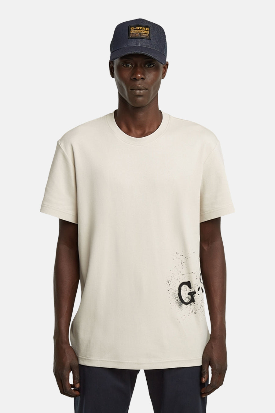 T-shirt met korte mouwen - ecru