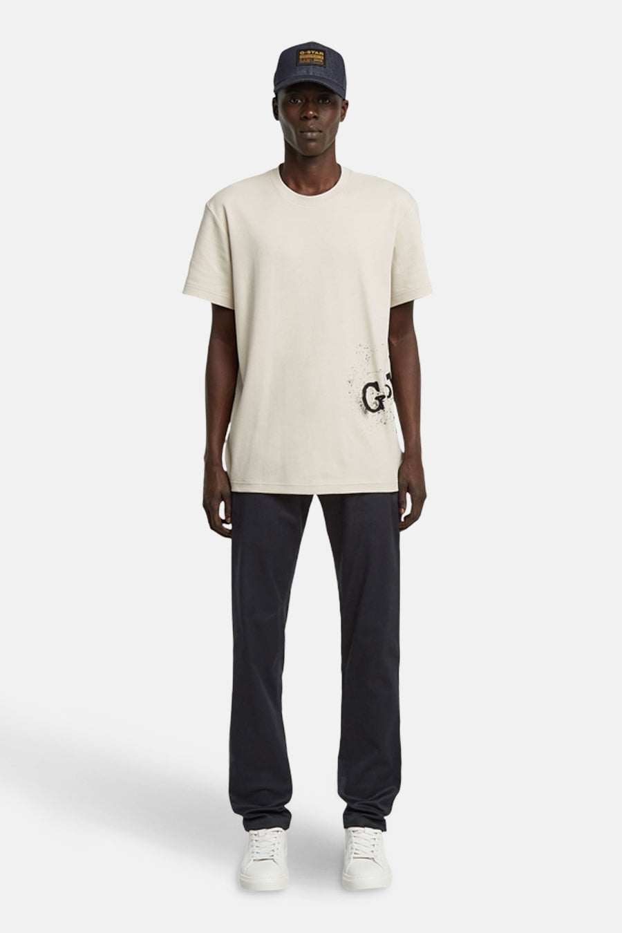 T-shirt met korte mouwen - ecru