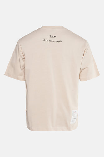 T-shirt met korte mouwen - ecru