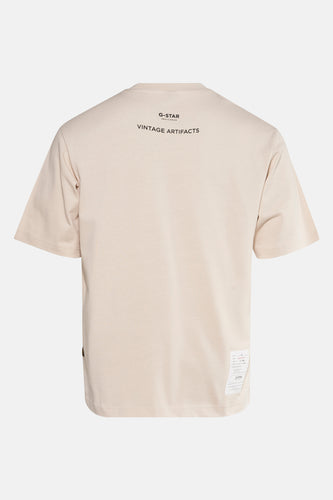 T-shirt met korte mouwen - ecru - G-Star RAW
