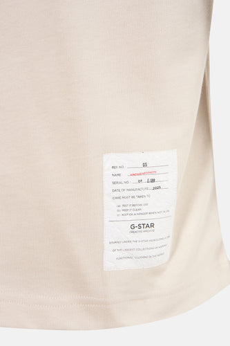 T-shirt met korte mouwen - ecru - G-Star RAW