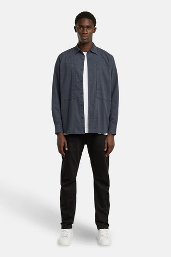 Chemise à manches longues - bleu