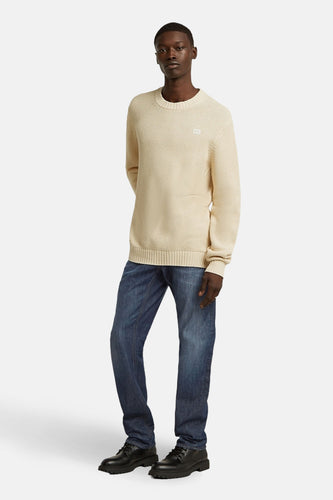 Pull met ronde hals - ecru - G-Star RAW