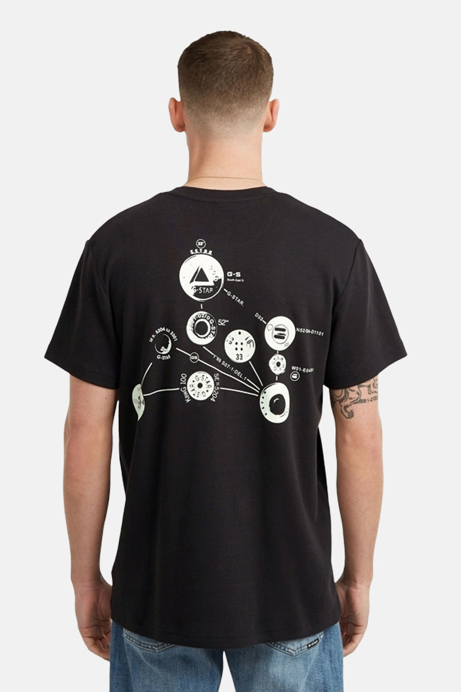 T-shirt (korte mouwen) zwart - G-Star RAW - G-Star RAW