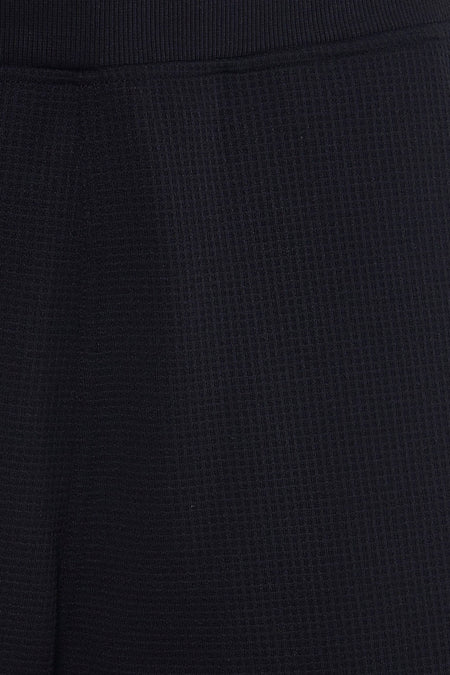 Zwarte short van G-Star RAW met een geribbelde tailleband en wafelstructuur.