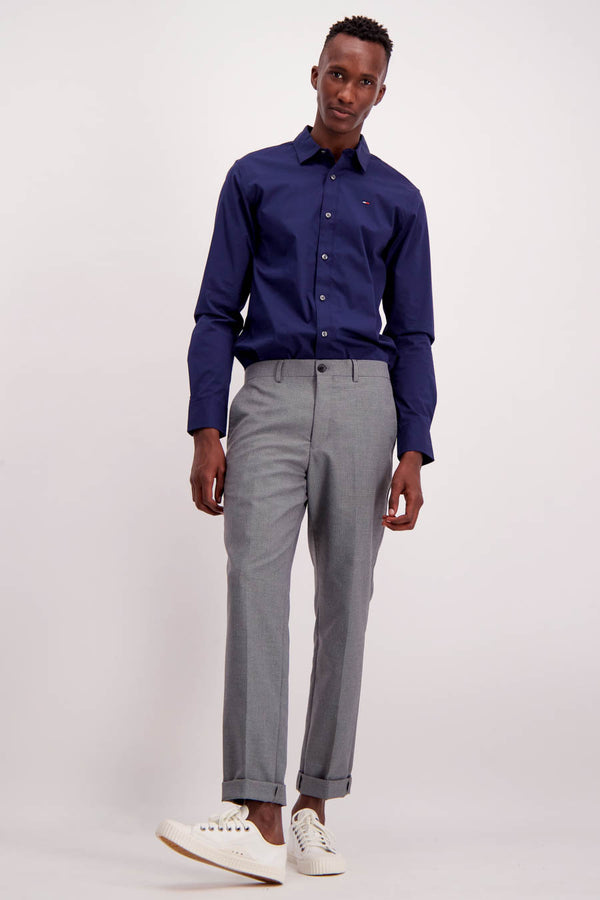 Chemise (manches longues) Bleu - TOMMY JEANS