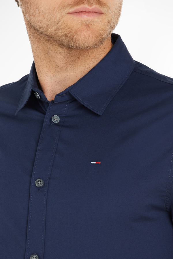 Chemise (manches longues) Bleu - TOMMY JEANS