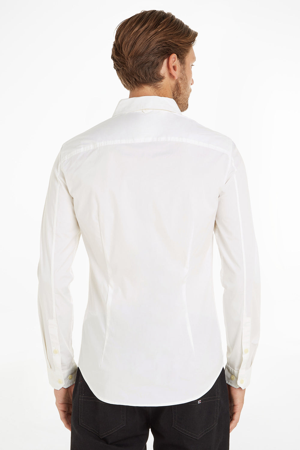 Chemise (manches longues) Blanc - TOMMY JEANS
