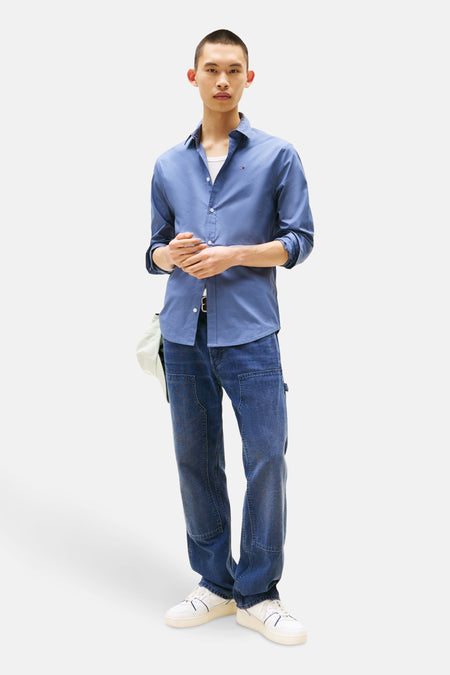 Chemise (manches longues) Bleu - TOMMY JEANS