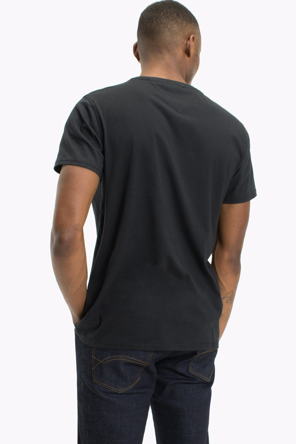 T-shirt (manches courtes) Noir - TOMMY JEANS