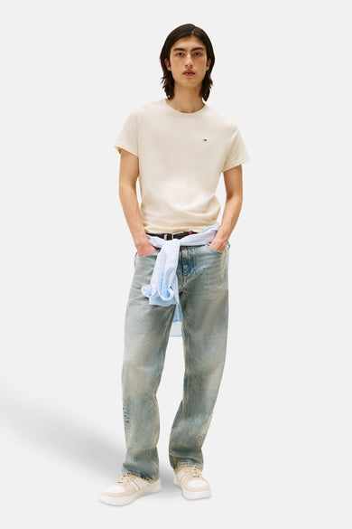 T-shirt (manches courtes) beige - TOMMY JEANS