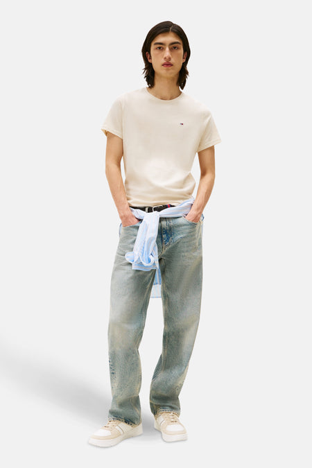 T-shirt (manches courtes) beige - TOMMY JEANS