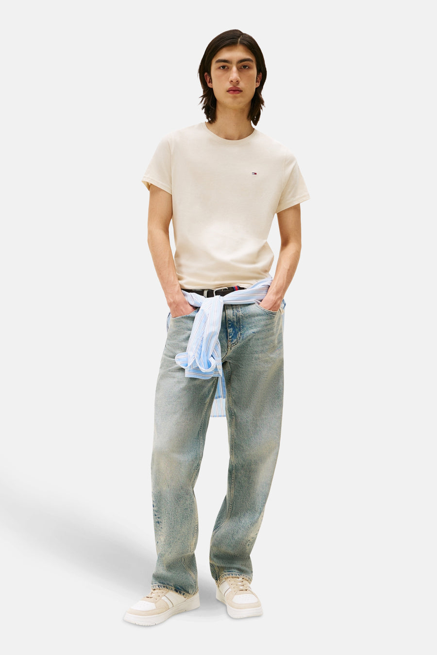 T-shirt met korte mouwen - beige