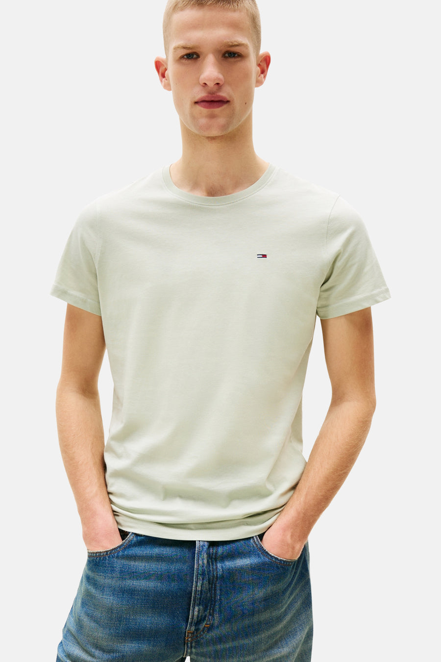 T-shirt met korte mouwen - groen - TOMMY JEANS