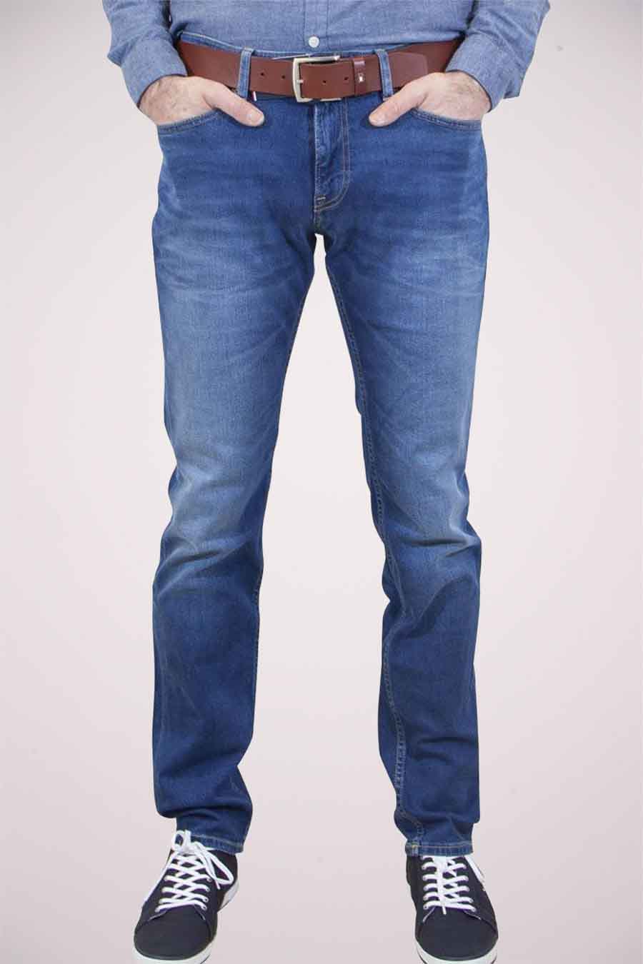 SCANTON - denim bleu moyen