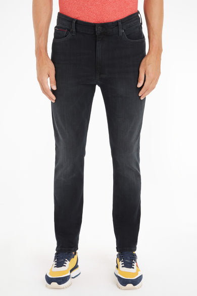 Skinny jeans - dark grey denim