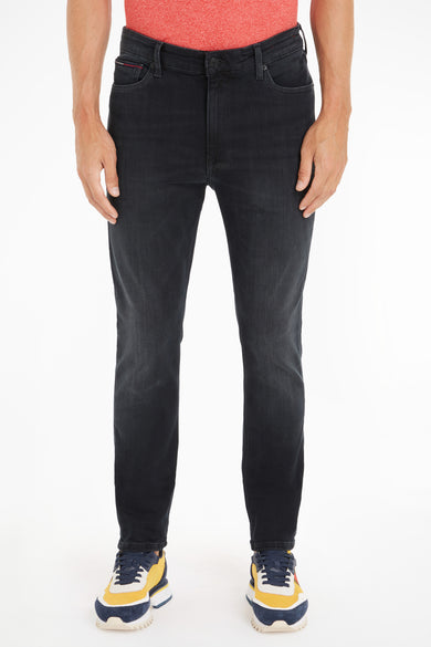 Skinny jeans - dark grey denim